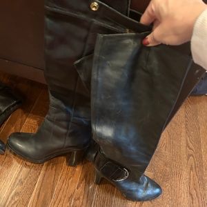 Sergio Rossi boots and Louise et Cie over knee boots sz 7